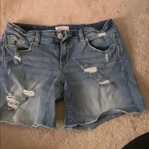 Jean shorts